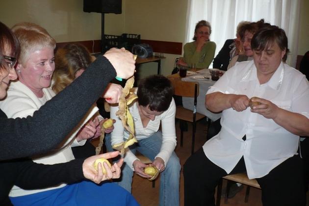 Dzień Kobiet w świetlicy w Smażynie 08.03.2008r.