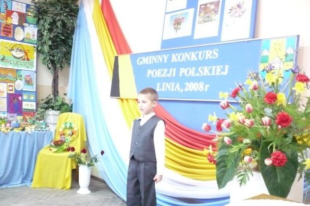 Gminny Konkurs Poezji Polskiej 11.03.2008r.
