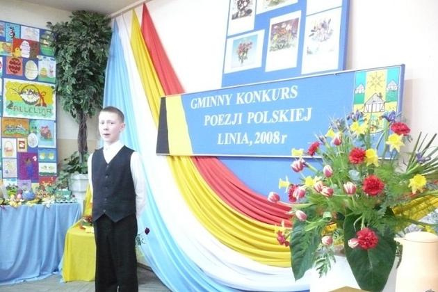 Gminny Konkurs Poezji Polskiej 11.03.2008r.