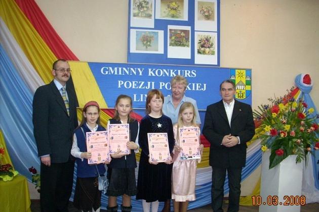 Gminny Konkurs Poezji Polskiej 11.03.2008r.