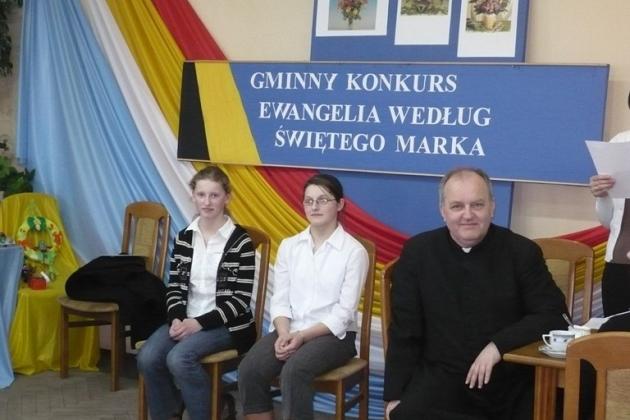 Gminny Konkurs znajomości Ewangelii wg św. Marka 31.03.2008r.