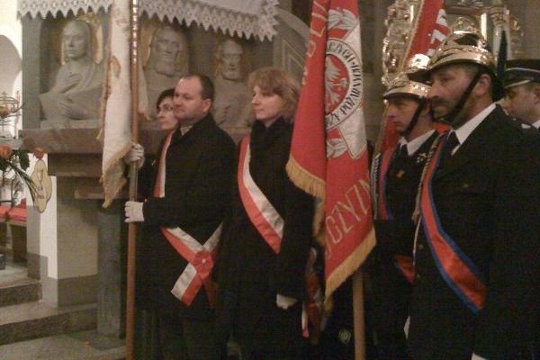 Gminne obchody 90-tej rocznicy odzyskania przez Polskę Niepodległości 12.11.2008r.