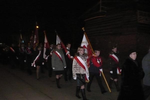 Gminne obchody 90-tej rocznicy odzyskania przez Polskę Niepodległości 12.11.2008r.