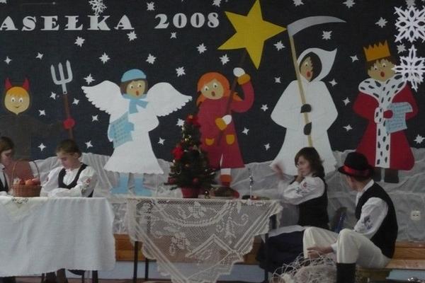 XIII Gminny Przegląd Zespołów Kolędniczych i Jasełkowych 13.12.2008r.