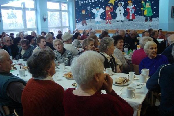 Doroczne spotkania opłatkowe dla seniorów z terenu Gminy Linia 17/18.12.2008r.
