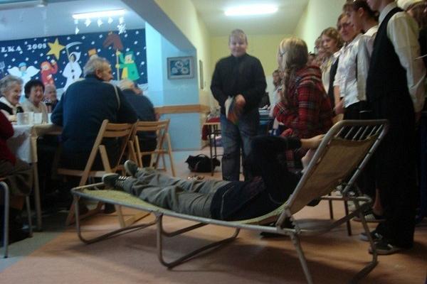 Doroczne spotkania opłatkowe dla seniorów z terenu Gminy Linia 17/18.12.2008r.