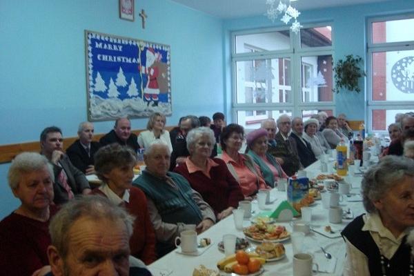 Doroczne spotkania opłatkowe dla seniorów z terenu Gminy Linia 17/18.12.2008r.