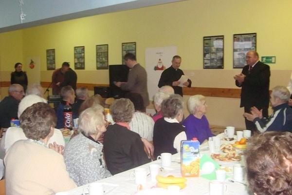 Doroczne spotkania opłatkowe dla seniorów z terenu Gminy Linia 17/18.12.2008r.
