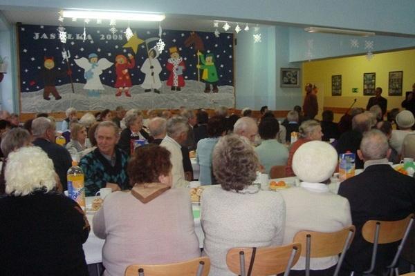 Doroczne spotkania opłatkowe dla seniorów z terenu Gminy Linia 17/18.12.2008r.