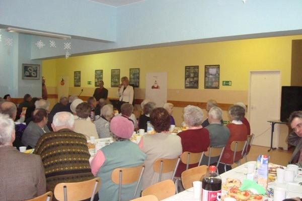 Doroczne spotkania opłatkowe dla seniorów z terenu Gminy Linia 17/18.12.2008r.