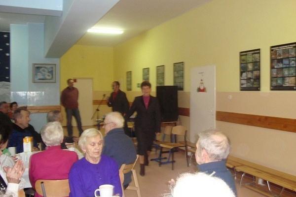 Doroczne spotkania opłatkowe dla seniorów z terenu Gminy Linia 17/18.12.2008r.