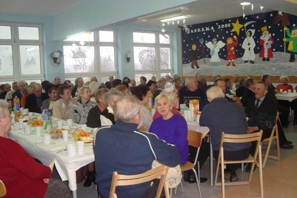 Doroczne spotkania opłatkowe dla seniorów z terenu Gminy Linia 17/18.12.2008r.