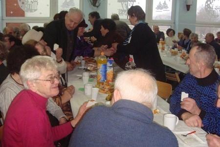 Doroczne spotkania opłatkowe dla seniorów z terenu Gminy Linia 17/18.12.2008r.
