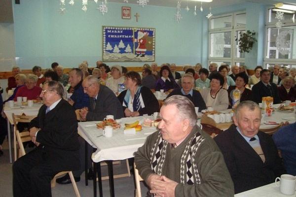 Doroczne spotkania opłatkowe dla seniorów z terenu Gminy Linia 17/18.12.2008r.