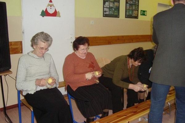 Doroczne spotkania opłatkowe dla seniorów z terenu Gminy Linia 17/18.12.2008r.