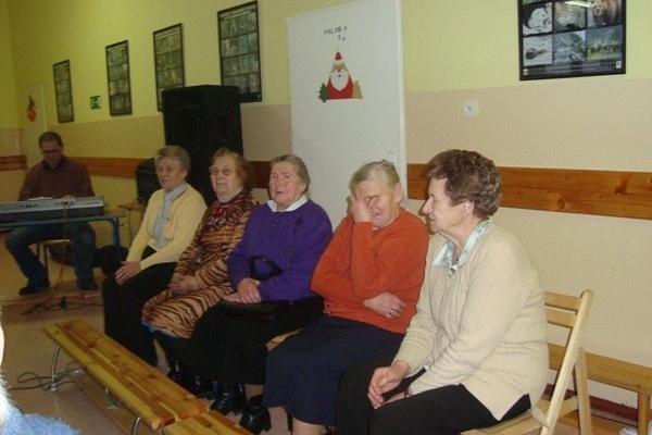 Doroczne spotkania opłatkowe dla seniorów z terenu Gminy Linia 17/18.12.2008r.