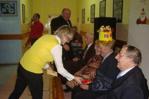 Doroczne spotkania opłatkowe dla seniorów z terenu Gminy Linia 17/18.12.2008r.
