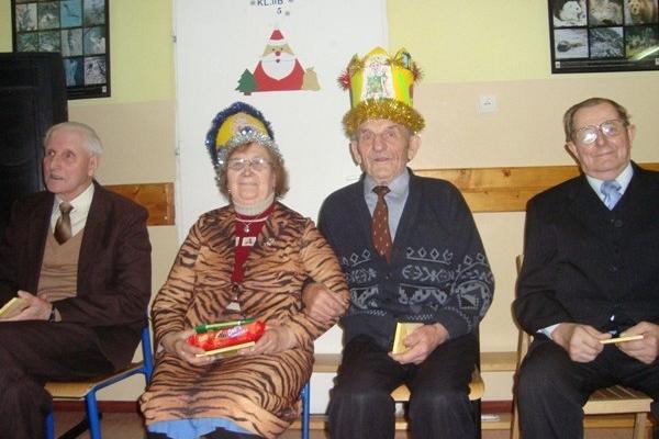 Doroczne spotkania opłatkowe dla seniorów z terenu Gminy Linia 17/18.12.2008r.
