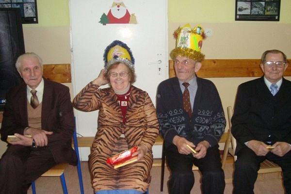 Doroczne spotkania opłatkowe dla seniorów z terenu Gminy Linia 17/18.12.2008r.
