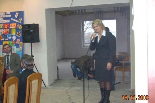 Doroczne spotkania opłatkowe dla seniorów z terenu Gminy Linia 17/18.12.2008r.