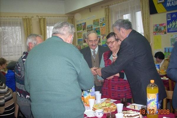 Doroczne spotkania opłatkowe dla seniorów z terenu Gminy Linia 17/18.12.2008r.