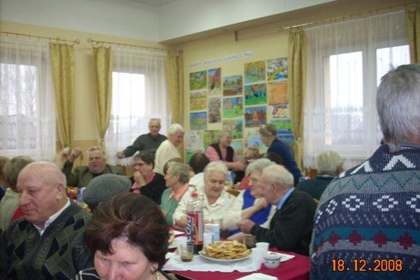 Doroczne spotkania opłatkowe dla seniorów z terenu Gminy Linia 17/18.12.2008r.