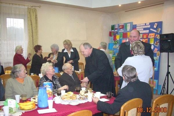 Doroczne spotkania opłatkowe dla seniorów z terenu Gminy Linia 17/18.12.2008r.