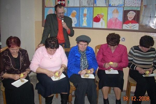 Doroczne spotkania opłatkowe dla seniorów z terenu Gminy Linia 17/18.12.2008r.