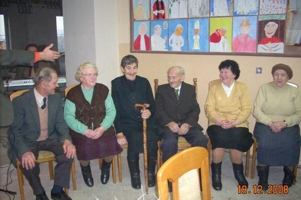 Doroczne spotkania opłatkowe dla seniorów z terenu Gminy Linia 17/18.12.2008r.