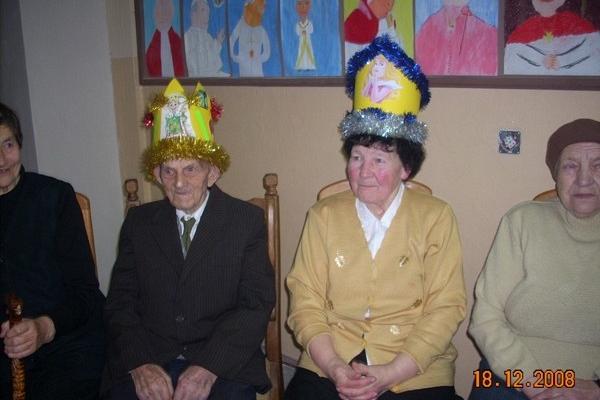 Doroczne spotkania opłatkowe dla seniorów z terenu Gminy Linia 17/18.12.2008r.
