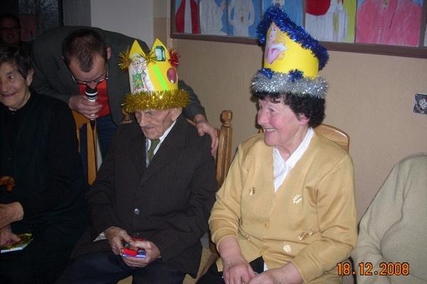 Doroczne spotkania opłatkowe dla seniorów z terenu Gminy Linia 17/18.12.2008r.