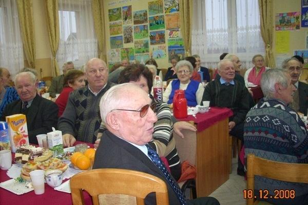 Doroczne spotkania opłatkowe dla seniorów z terenu Gminy Linia 17/18.12.2008r.