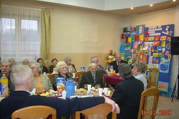 Doroczne spotkania opłatkowe dla seniorów z terenu Gminy Linia 17/18.12.2008r.