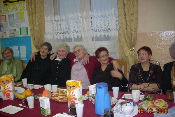 Doroczne spotkania opłatkowe dla seniorów z terenu Gminy Linia 17/18.12.2008r.