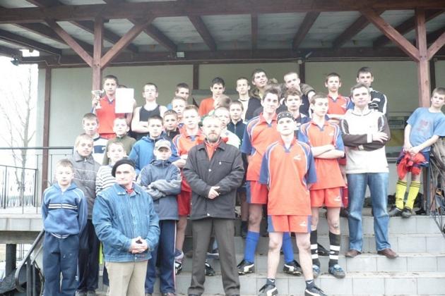 Gminne Eliminacje XXIV Ogólnopolskiego Turnieju im. Stanisława Tymowicza „Piłkarska Kadra Czeka” 16.04.2008r.