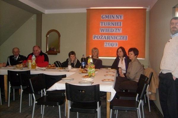 Gminny Turniej Wiedzy Pożarniczej 04.03.2009r.