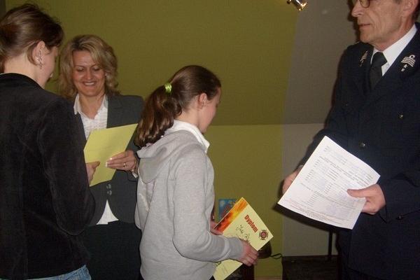 Gminny Turniej Wiedzy Pożarniczej 04.03.2009r.
