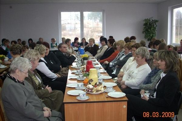 Gminne Obchody z okazji Dnia Kobiet 08.03.2009r.