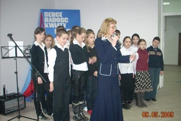 Gminne Obchody z okazji Dnia Kobiet 08.03.2009r.