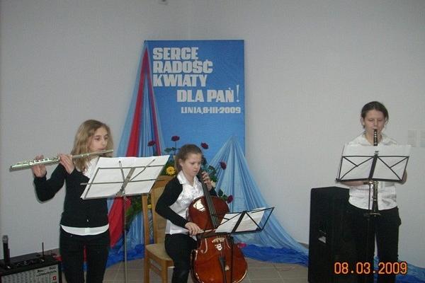 Gminne Obchody z okazji Dnia Kobiet 08.03.2009r.