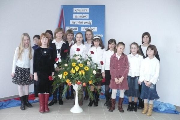 Gminny konkurs Poezji Polskiej 10.03.2009r.