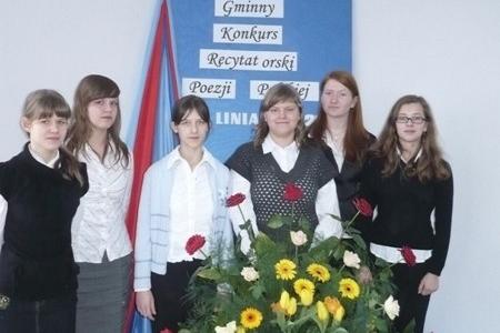 Gminny konkurs Poezji Polskiej 10.03.2009r.