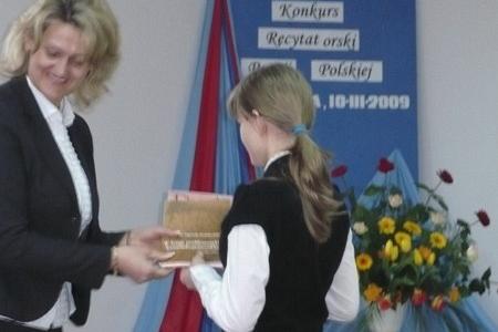 Gminny konkurs Poezji Polskiej 10.03.2009r.