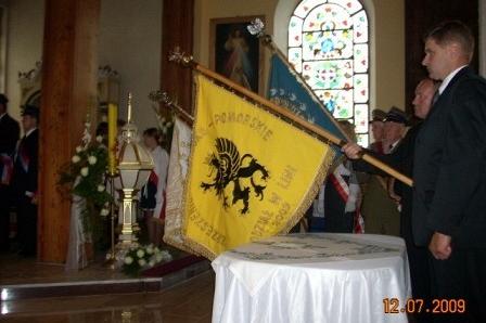 Sztandar dla Zrzeszenia Kaszubsko-Pomorskiego 20.06.2009r.