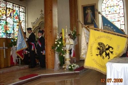 Sztandar dla Zrzeszenia Kaszubsko-Pomorskiego 20.06.2009r.