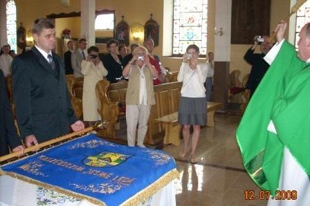 Sztandar dla Zrzeszenia Kaszubsko-Pomorskiego 20.06.2009r.