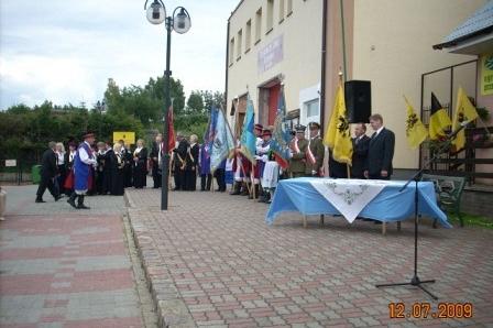 Sztandar dla Zrzeszenia Kaszubsko-Pomorskiego 20.06.2009r.