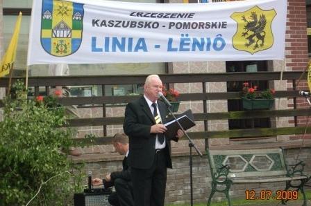 Sztandar dla Zrzeszenia Kaszubsko-Pomorskiego 20.06.2009r.