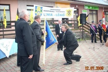 Sztandar dla Zrzeszenia Kaszubsko-Pomorskiego 20.06.2009r.