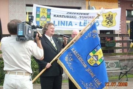 Sztandar dla Zrzeszenia Kaszubsko-Pomorskiego 20.06.2009r.
